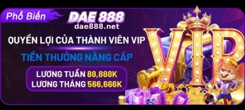 Ưu Đãi DAE888 – Khám Phá Những Chương Trình Hấp Dẫn
